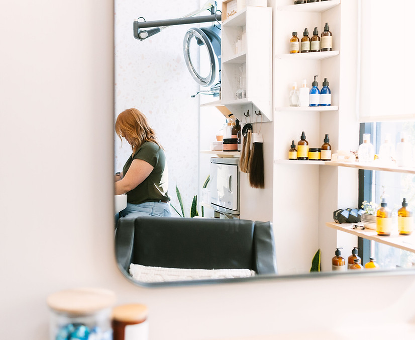 IBE ® EXTENSIONS Danielle Louise Hair Invisible Bead Extensions